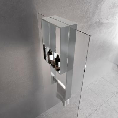 Planchet Novellini Kuadra voor Douchewand 90x35x18 cm Chroom Novellini Planchet Novellini Kuadra voor Douchewand 90x35x18 cm Chroom Novellini