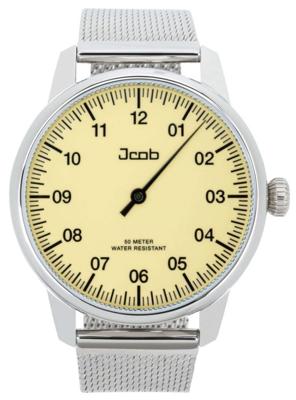 Jcob Einzeiger JCW001-SS01 beige herenhorloge Jcob Einzeiger JCW001-SS01 beige herenhorloge