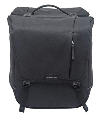 New Nova double - dubbele fietstas, waterafstotend, zwart