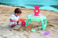 Ecoiffier zand en watertafel - 9dlg. - thumbnail