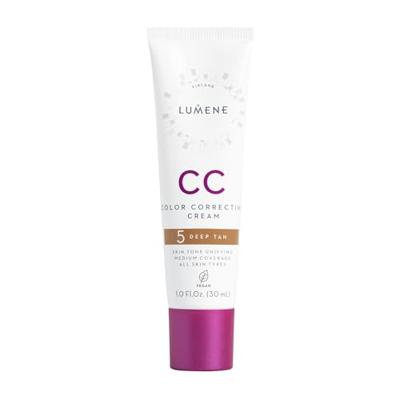 Lumene CC Color Correcting Cream SPF20 30 ml 5 Deep Tan BB & CC Cream Lumene CC Color Correcting Cream SPF20 30 ml 5 Deep Tan BB & CC Cream