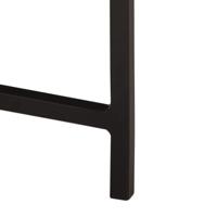 3-delige Salontafelset massief mangohout en ijzer - thumbnail