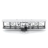 Eureka metal earth wright brothers airplane - thumbnail