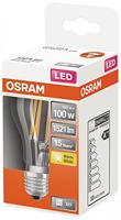OSRAM HOMELIGHTING 4058075124707 LED-lamp Energielabel D (A - G) E27 Peer 11 W = 100 W Warmwit (Ø x l) 60 mm x 105 mm 1 stuk(s) - thumbnail