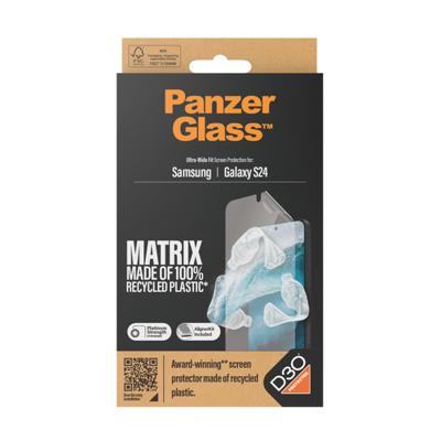 PanzerGlass Matrix Ultra-Wide Fit 7353 Screenprotector (folie) Samsung Galaxy S24 1 stuk(s) Anti-vingerafdruk