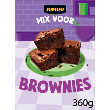 Jumbo Mix voor Brownies 360 g