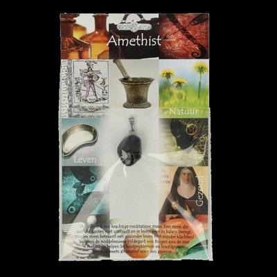 Steengoed Hanger gezondheidssteen amethyst 1 Stuks