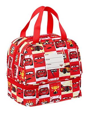 Lunchtrommel Cars Let's race Wit Rood 20 x 20 x 15 cm Lunchtrommel Cars Let's race Wit Rood 20 x 20 x 15 cm