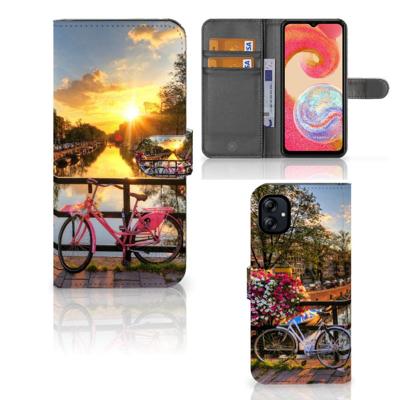 Samsung Galaxy A04e | Flip Cover | Amsterdamse Grachten Samsung Galaxy A04e | Flip Cover | Amsterdamse Grachten