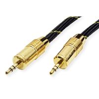 ROLINE GOLD audio kabel 3,5mm Male/Male, 2,5 m - thumbnail