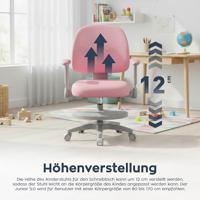 Junior 5.0 Pink draaistoel - thumbnail