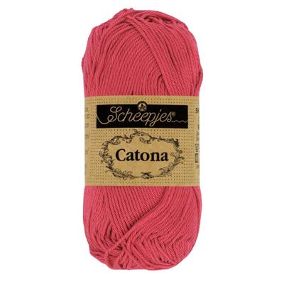 Scheepjes Catona - 10g - 258 Rosewood - Haakgaren / Breigaren