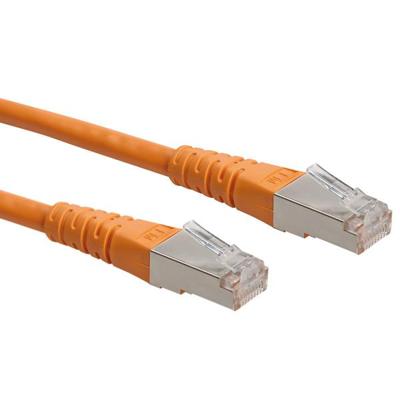 ROLINE patchkabel Cat.6 (Klasse E) S/FTP (PiMF), oranje, 20 m ROLINE patchkabel Cat.6 (Klasse E) S/FTP (PiMF), oranje, 20 m