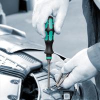 Wera Kraftform Kompakt 10 05056653001 Bitset 10-delig Plat, Kruiskop Phillips, Kruiskop Pozidriv, Binnen-Torx - thumbnail