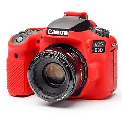easyCover Body Cover for Canon 90D Red