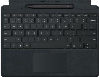 Microsoft Surface Signature Pro 8 / X Type Cover+SlimPen2 AT/DE Black *NEW*