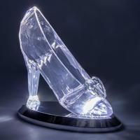 Disney Assepoester glazen muiltje lamp - thumbnail