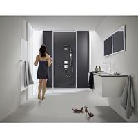 Doucheset HansGrohe Pulsify Select S 3 Jets Relaxation Met Glijstang 90 cm Mat Wit - thumbnail