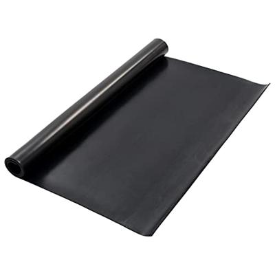Vloermat anti-slip 4 mm glad 1,2x2 m rubber Vloermat anti-slip 4 mm glad 1,2x2 m rubber