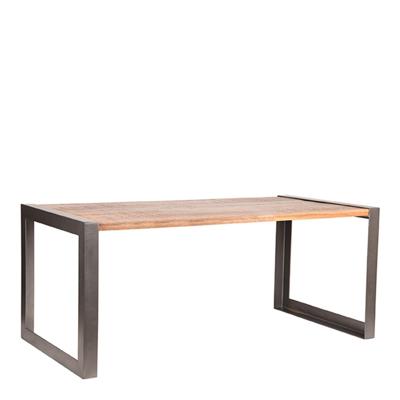 LABEL51 Eetkamertafel Factory - Rough - Mangohout - 160x90 cm