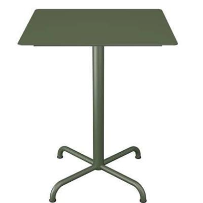 Houe Pico tuintafel 60x60 cm Olive Green star onderstel