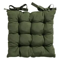 Toscane kussen 46x46 Panama groen - thumbnail