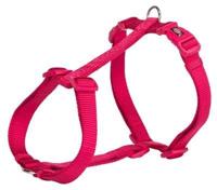 Trixie hondentuig premium h-tuig fuchsia - thumbnail