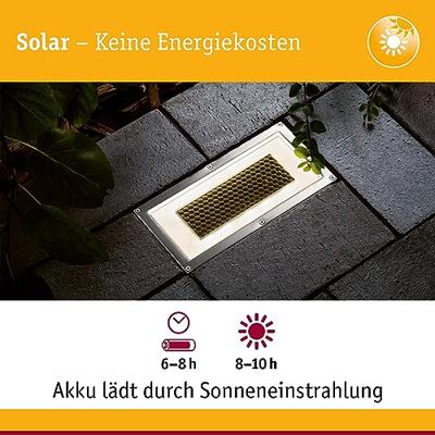 Paulmann 93775 Box Inbouwlamp op zonne-energie Energielabel: G (A - G) 0.6 W Warmwit RVS, Helder Paulmann 93775 Box Inbouwlamp op zonne-energie Energielabel: G (A - G) 0.6 W Warmwit RVS, Helder