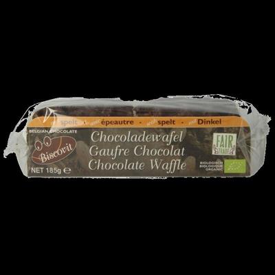 Biscovit Chocolade wafel bio 185 Gram