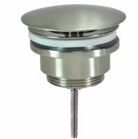 Vaste waste Wiesbaden RVS look 5/4 laag model - thumbnail