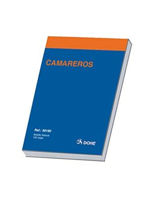 Chequeboekje voor obers DOHE 50160 10 Onderdelen 100 Lakens