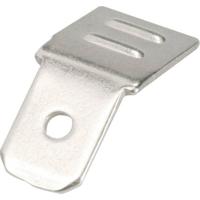 Vogt Verbindungstechnik 38412SBA.95 Plug-tong Insteekbreedte: 6.3 mm Insteekdikte: 0.8 mm 45 ° Ongeïsoleerd Metaal 1 stuk(s) - thumbnail