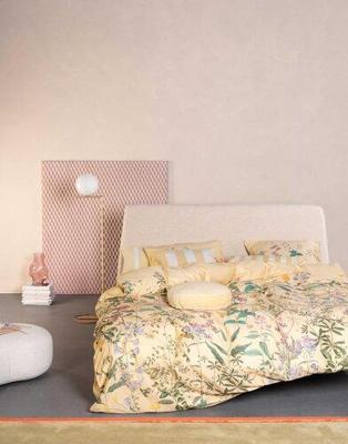Essenza Esssenza Augustina Dekbedovertrek Yellow straw 240x200/220