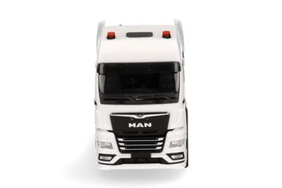 Herpa 316958 H0 Vrachtwagen MAN TGX GX zwaarbelaste trekmachine 4-assige (luchtgeveerd, 8x4), wit Herpa 316958 H0 Vrachtwagen MAN TGX GX zwaarbelaste trekmachine 4-assige (luchtgeveerd, 8x4), wit
