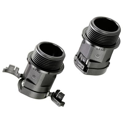 ABB 7TCA292001R1667 EcoGuard PMA Fitting,PA6 repurp.,NW12,M20,IP66,bl BRND-M202 Schroefbevestiging Zwart M16 x 1.5 10 mm Recht 100 stuk(s)
