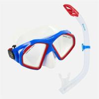 Snorkelbril en -buis voor Kinderen Aqua Lung Sport Hawkeye Transparant Aquamarijn - thumbnail