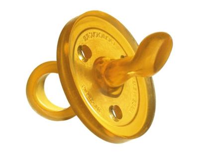 Goldi Sauger Speen natuurrubber schuin - maat s - 0-6m