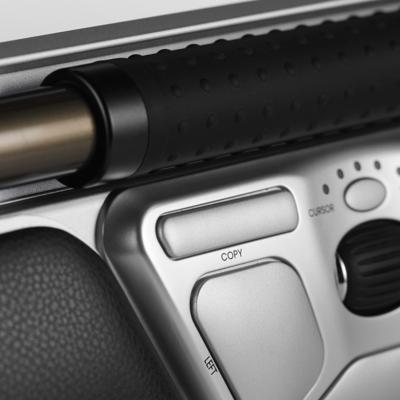 Contour Design RollerMouse RED Set met muis en muismat Bluetooth Zwart, Zilver 7 Toetsen 600 dpi, 800 dpi, 1000 dpi, 1200 dpi, 1400 dpi, 1600 dpi, 1800 dpi,