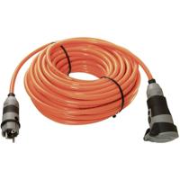 as - Schwabe SchukoUltra II Baustellen Panzerleitung H07BQ-F 3G2,5, 10 m, extrem robust, für Gewerbe / Außenbereich, orange, 62262 - thumbnail