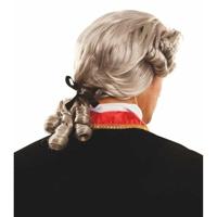 Vintage Pruik My Other Me Lord Wit - thumbnail