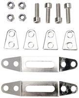 Tubus Adapter set Klem 21-22mm - Zwart - thumbnail