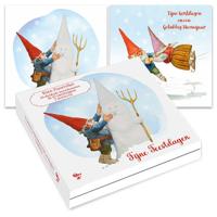 Rien Poortvliet Kerstkaarten Schaatsen - thumbnail