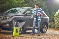 Hoge drukreiniger 2000 W 150 balken 450 L - Flexibele 8m, haspel, 0,9 L tank, lansen (vario -turbo), roterende borstel - thumbnail