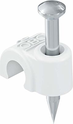 OBO Bettermann 2225514 Nagelklem Zuiver wit 100 stuk(s)