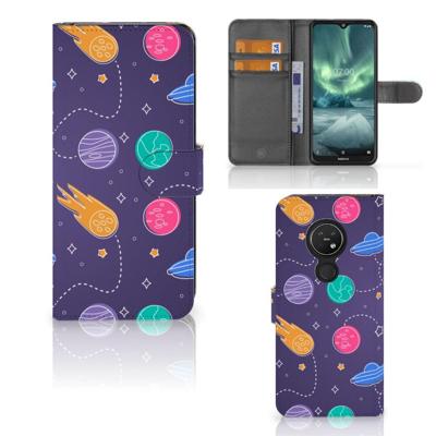 Nokia 7.2 | Nokia 6.2 | Wallet Case | met Pasjes | Space