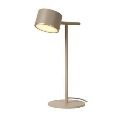 Lucide GIAN - Tafellamp - LED Dimb. - 1x9W 2700K - Taupe Lucide GIAN - Tafellamp - LED Dimb. - 1x9W 2700K - Taupe