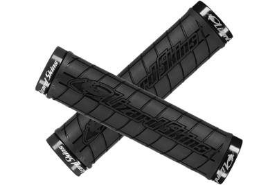 LIZARD SKINS logo lock-on handvaten jet black