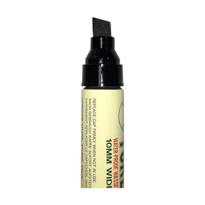 Yoken permanent marker zwart 10 mm punt 12 stuks Yoken permanent marker zwart 10 mm punt 12 stuks