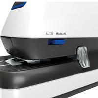 Rexel Optima 20 Elektrische Nietmachine Zilver/Zwart - thumbnail