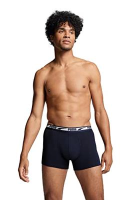 Puma Multi Logo Boxershort 6-Pack Heren Blauw - Maat M - Kleur: Blauw | Soccerfanshop Puma Multi Logo Boxershort 6-Pack Heren Blauw - Maat M - Kleur: Blauw | Soccerfanshop